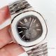 Swiss Grade 1 Copy Patek Philippe Nautilus Stainless steel Grey Face watch 40-5mm (2)_th.jpg